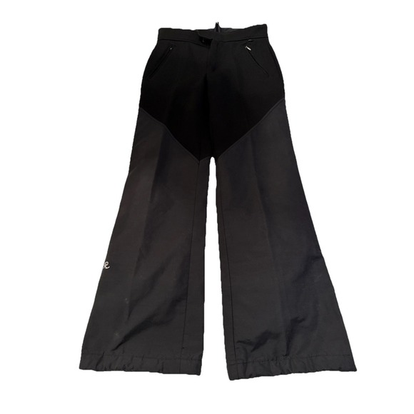 Roffe Jackets & Blazers - Vintage Roffe Women's Large Wool Blend Ski Pants Black   12 ‎ closure Bottom/dr